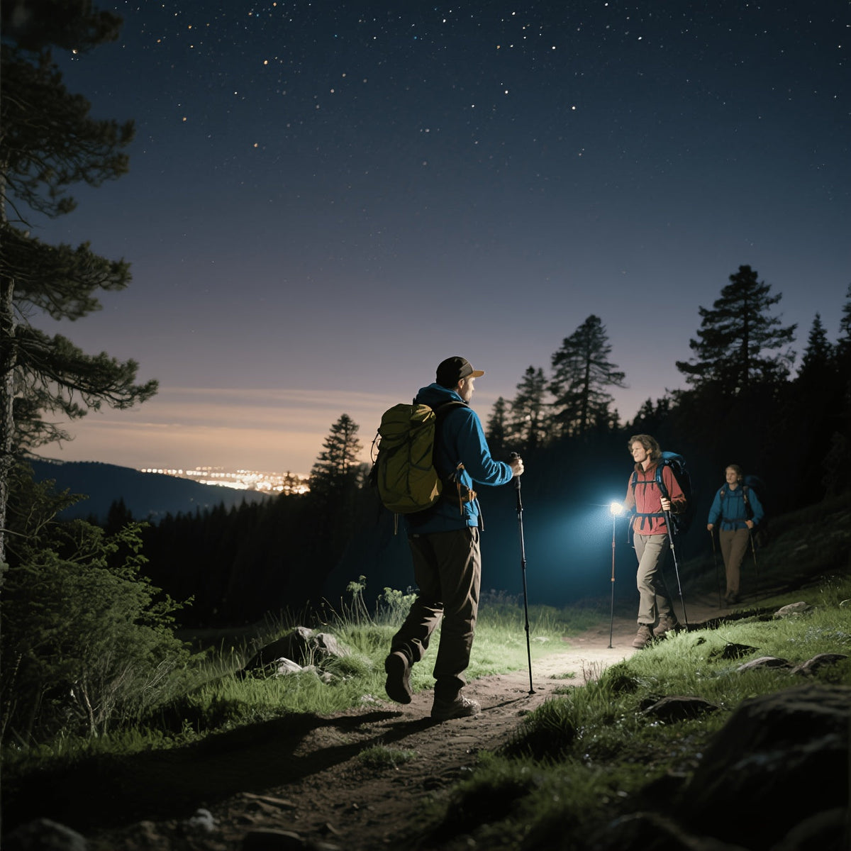 1800 Lumen USB-C Rechargeable LED Flashlight, 8 Modes, Zoomable Beam, COB Tail Light - Tactical Flashlight for Camping, Emergency, Outdoor, and Home Use