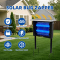 Powerful Solar Bug Zapper - 2,000 Sq Ft Coverage - Portable Rechargeable Cordless Mosquito & Fly Zapper - Patio, Garden, Backyard, RV & Camping Pest Control
