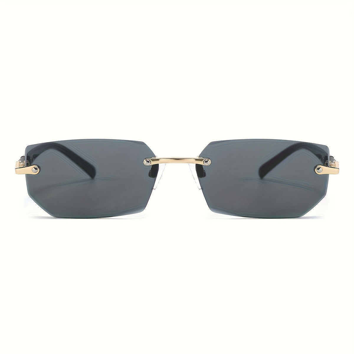 Frameless Gradient Sunglasses 5-Pack for Men & Women – Rimless UV Eyewear in 5 Colors (Gray, Red, Blue, Black & Brown), Lightweight Casual Sunglasses for Daily Wear & Parties