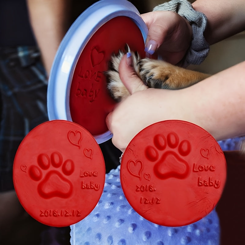 Pet Paw Print Keepsake Kit 3 Pack - Soft Clay for Dog & Cat Paw Prints, Fingerprint Impressions, Handprint & Footprint Memorial Gift for Pet Loss, 2.33oz per Bag