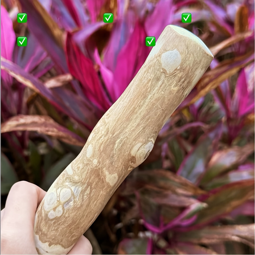 Natural Coffee Wood Dog Chew Stick: Reduces Tartar, Relieves Anxiety, Prevents Destructive Chewing, Protects Furniture, Long-Lasting Safe Chew Toy for Dogs, 8.3 Inch