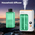 Aroma Diffuser with Essential Oils Set, Large Capacity, 7-Level Mist, USB Powered, Auto Shut-Off, Bedroom Humidifier, Home Aromatherapy Diffuser with Encounter, Shangri-La, Gardenia, Hilton, and Ocean Scents