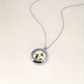 Custom Pet Fur Keepsake Necklace with Photo - Personalized Dog & Cat Hair or Tooth Memorial Storage Pendant, Unique Pet Loss Gift & Personalized Pet Jewelry (Silver, Rose Gold, or Black)