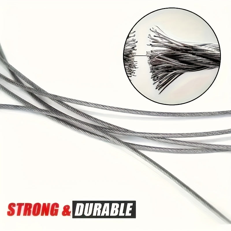 Heavy Duty Dog Tie-Out Cable 250lb with Reflective Design & Stainless Steel Swivel Hook – Tangle-Free Leash for Large Dogs – Yard, Outdoor & Camping – 30ft/50ft/177ft Options – Velora