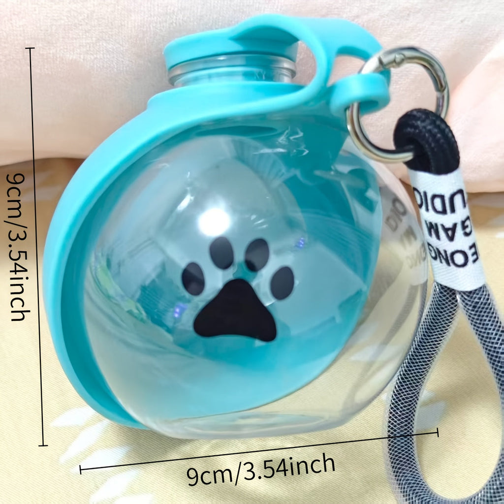 Foldable Pet Water & Food Container - Collapsible Portable Travel Storage for Dogs & Cats, Lightweight Compact Design for Outdoor Hiking, Camping & Car Trips, Pink or Blue