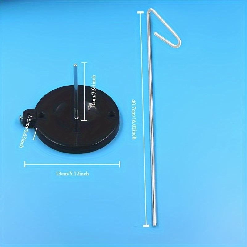 Portable Sewing Machine Thread Holder Universal Spool Stand Detachable Thick Base Home Travel Compatible with 195 Countries Sewing Accessory