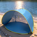 Portable Pop-Up Beach Sun Shade Tent – Quick Setup UV Protection Sun Shelter, Lightweight (Under 50g/m²) for Beach, Hiking, Camping, Family Outdoor Travel, Sun Umbrella Canopy