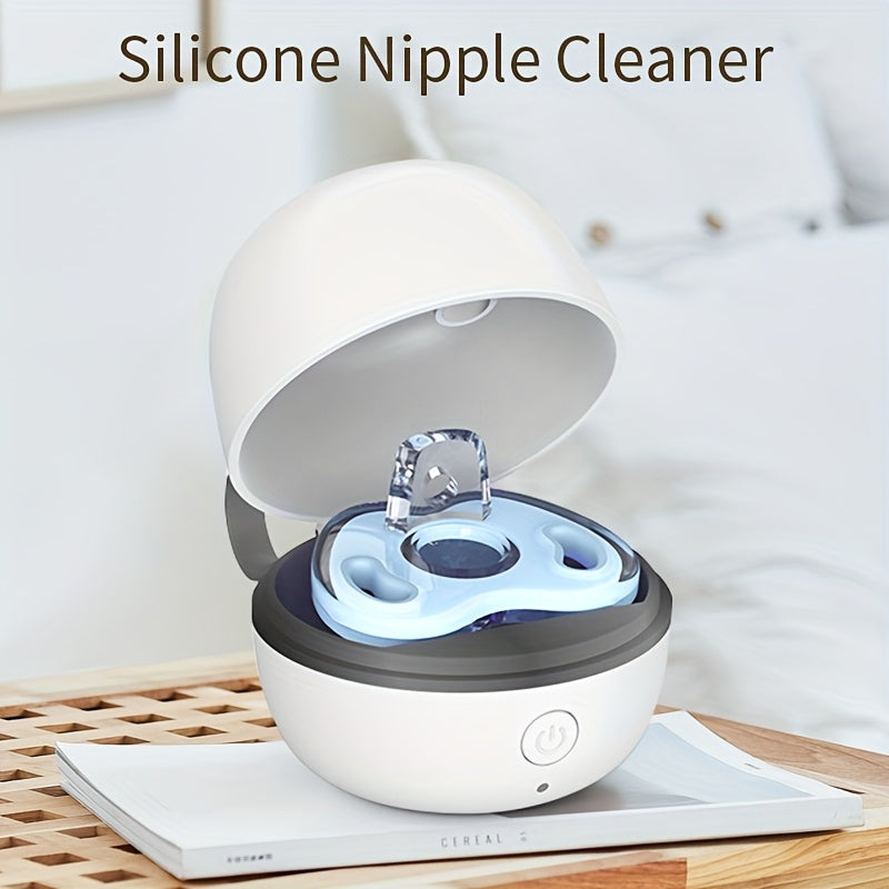 Portable Baby Pacifier Sanitizer Case & Drying Holder, Hygienic Pacifier Sterilizer Storage Organizer for Travel, Germ-Free Newborn Pacifier Case, Unique Baby Shower Gift