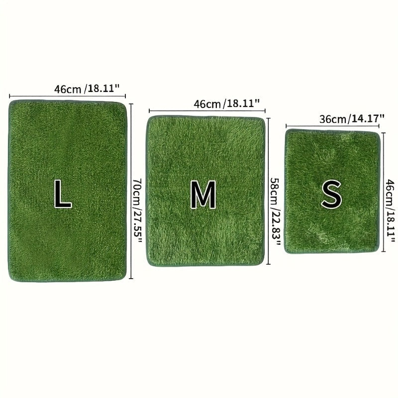 Washable and Reusable Artificial Grass Pee Pad for Dogs, Odor Control Indoor Puppy Potty Training Mat, 18.11" x 27.56" – Dog Urine Grass Pad