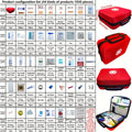 1030-Piece Emergency Survival Kit - 44 Types of Supplies, Extra Large Deluxe First Aid & Disaster Preparedness Kit for Family, Car, Office, School & Camping