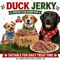 Duck Jerky Dog Treats Chewy Real Duck Meat Chew Sticks - Easy-Tear Training Reward Snacks for Small, Medium, and Large Dogs - High-Value Dog Training Treats, Daily Feeding Dog Chew Sticks, Bulk Value Pack