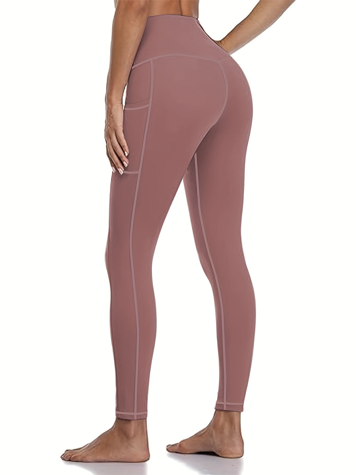 5-Piece Women's Printed Compression Yoga Pants – 7/8 Length Fitness Running Leggings with Leopard, Camo & Solid Patterns, High-Waist Athletic Tracksuit Bottoms for Gym Workout, S-XXL