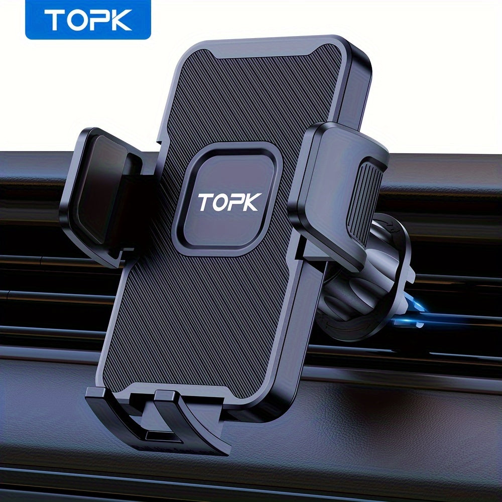 Car Phone Holder for Dashboard & Air Vent | 360° Adjustable, Strong Adhesion, High Stability – Universal Fit for All Smartphones, iPhone, Samsung, Android – Styles A, B & Vent Mount