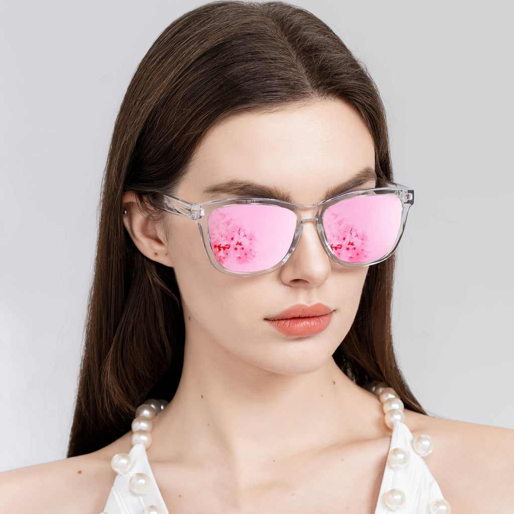 KALIYADI Women's Polarized Sunglasses 3-Pack – Trendy Fashion Shades for Shopping, Street Photography, and Decoration, UV Protection Stylish Eyewear Gift Set in Multiple Color Combinations