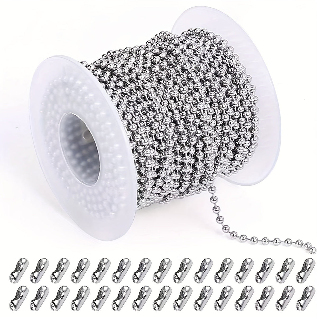 304 Stainless Steel Chain Jewelry Making Kit 10 or 15 Rolls 74-75 Feet with Lobster Clasp and Toggle Clasp Set for DIY Bracelets, Necklaces, Anklets, and Handmade Jewelry Supplies (Gold, Rose Gold)