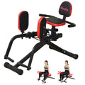 Hip Abductor Adductor Machine for Home Gym Double-Layer Resistance Adjustment Inner Outer Thigh Glute Workout System Leg Exercise Equipment