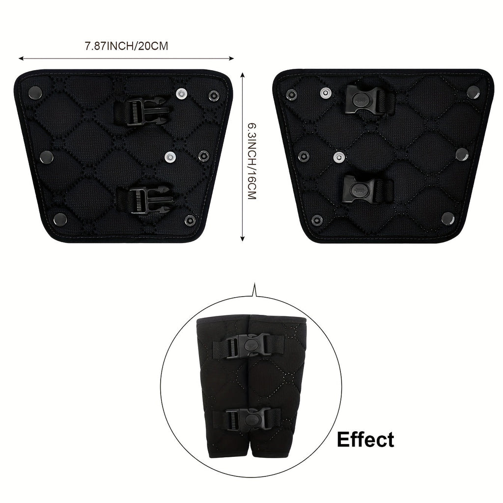 Child Car Seat Belt Protector & Shoulder Cover Set, Baby Safety Seat Anti-Kick Strap Pad for Car Stroller & Multi-Scene Use, 5 Colors Including Black Grey Sky Blue & Navy