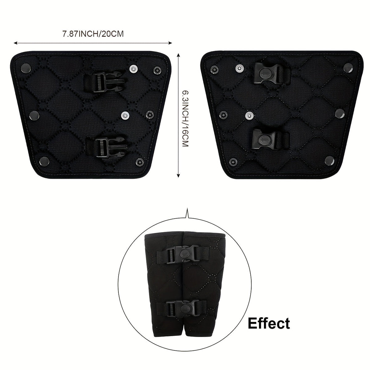 Child Car Seat Belt Protector & Shoulder Cover Set, Baby Safety Seat Anti-Kick Strap Pad for Car Stroller & Multi-Scene Use, 5 Colors Including Black Grey Sky Blue & Navy