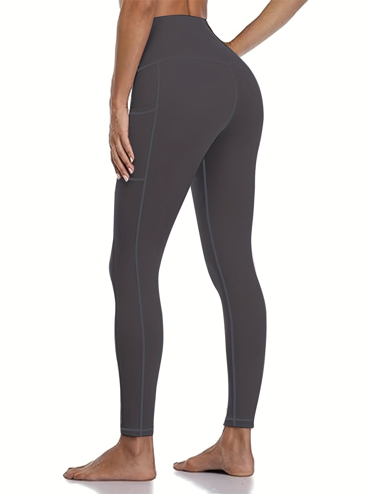5-Piece Women's Printed Compression Yoga Pants – 7/8 Length Fitness Running Leggings with Leopard, Camo & Solid Patterns, High-Waist Athletic Tracksuit Bottoms for Gym Workout, S-XXL
