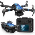 Drone with Camera for Adults, Brushless Motor, Dual Camera with Screen Remote Controller, Altitude Hold, 3D Flips, Headless Mode, SD Card Support, 3 Speeds, One-Key Takeoff & Landing – RC Quadcopter for Beginners & Adults