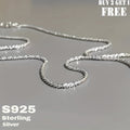 925 Sterling Silver Sparkling Star Necklace for Men & Women – Minimalist Celestial Star Pendant Chain, Unisex Dainty Jewelry with Gift Box, Sizes 16-24 Inch, Perfect Gift for Couples & Parents
