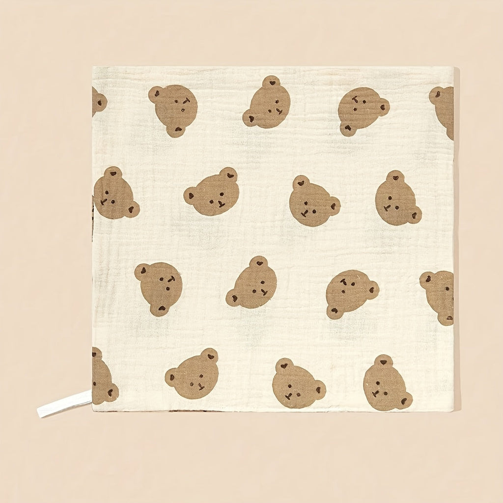 5-Pack Soft Baby Drool Bibs & Newborn Dribble Bibs, Absorbent Baby Burp Cloths & Infant Small Towels for Boys & Girls, Essential Newborn Bib Set