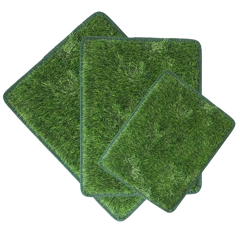 Washable and Reusable Artificial Grass Pee Pad for Dogs, Odor Control Indoor Puppy Potty Training Mat, 18.11" x 27.56" – Dog Urine Grass Pad