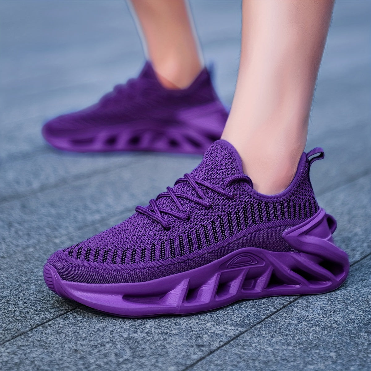 Women's Lightweight Running Shoes, Breathable Mesh Non-Slip Hollow Foam Sole Sneakers for Gym, Walking, Tennis, and Casual Wear, Available in 5 Colors, US Sizes 6-12.5, Comfortable Workout Sneakers