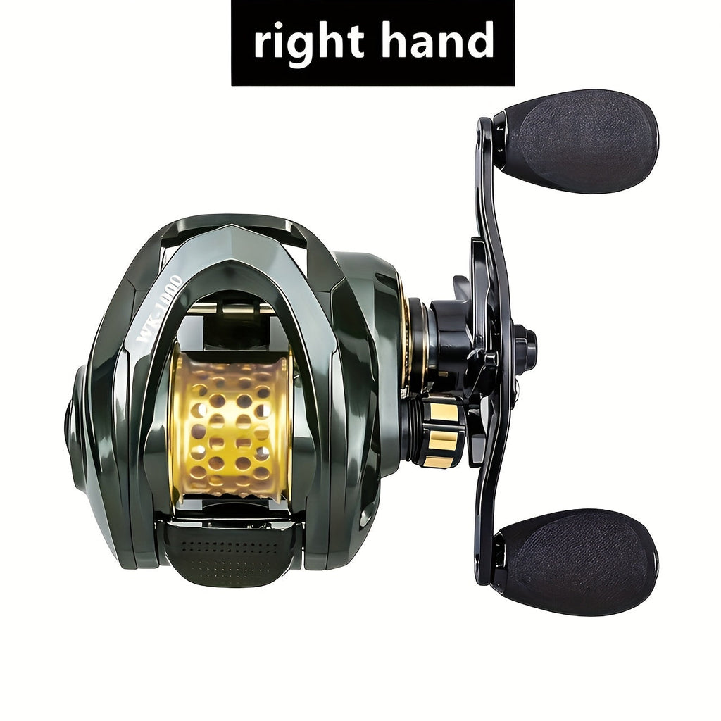 Heavy-Duty High-Speed Spinning Fishing Reel with Aluminum Alloy Gear Ratio for Saltwater and Freshwater, Suitable for Experienced Anglers Targeting Big Fish