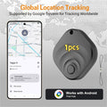 WeTag Smart Bluetooth Item Tracker 1.43" Mini GPS Finder for Keys, Wallets, Luggage, Cars, and Bags – High Decibel Alarm, App Control – 1/2/4/8 Pack – Gift for Travelers