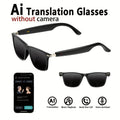 AI Smart Glasses with Camera or Audio – Real-Time Translation in 110+ Languages, HD Video Recording, AI Voice Control, Hi-Fi Music & Calling, Photochromic Lenses, Sports & Skiing Outdoor Wearable Tech