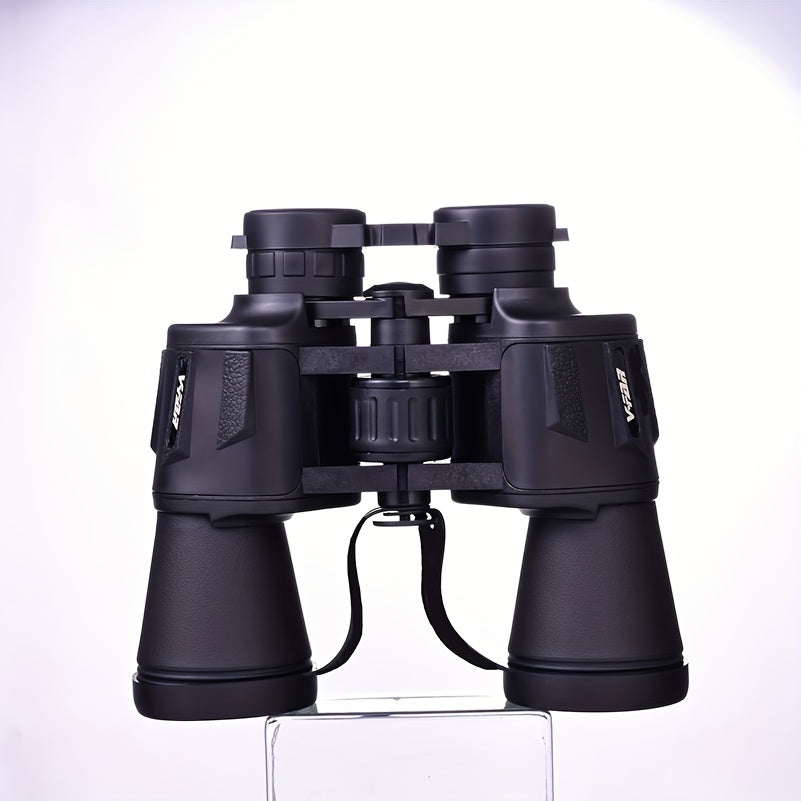 High-Definition 10x50 Binoculars - 50mm Lens - Bird Watching, Concerts, Hunting & Fishing - Durable ABS - Black, Green & Khaki
