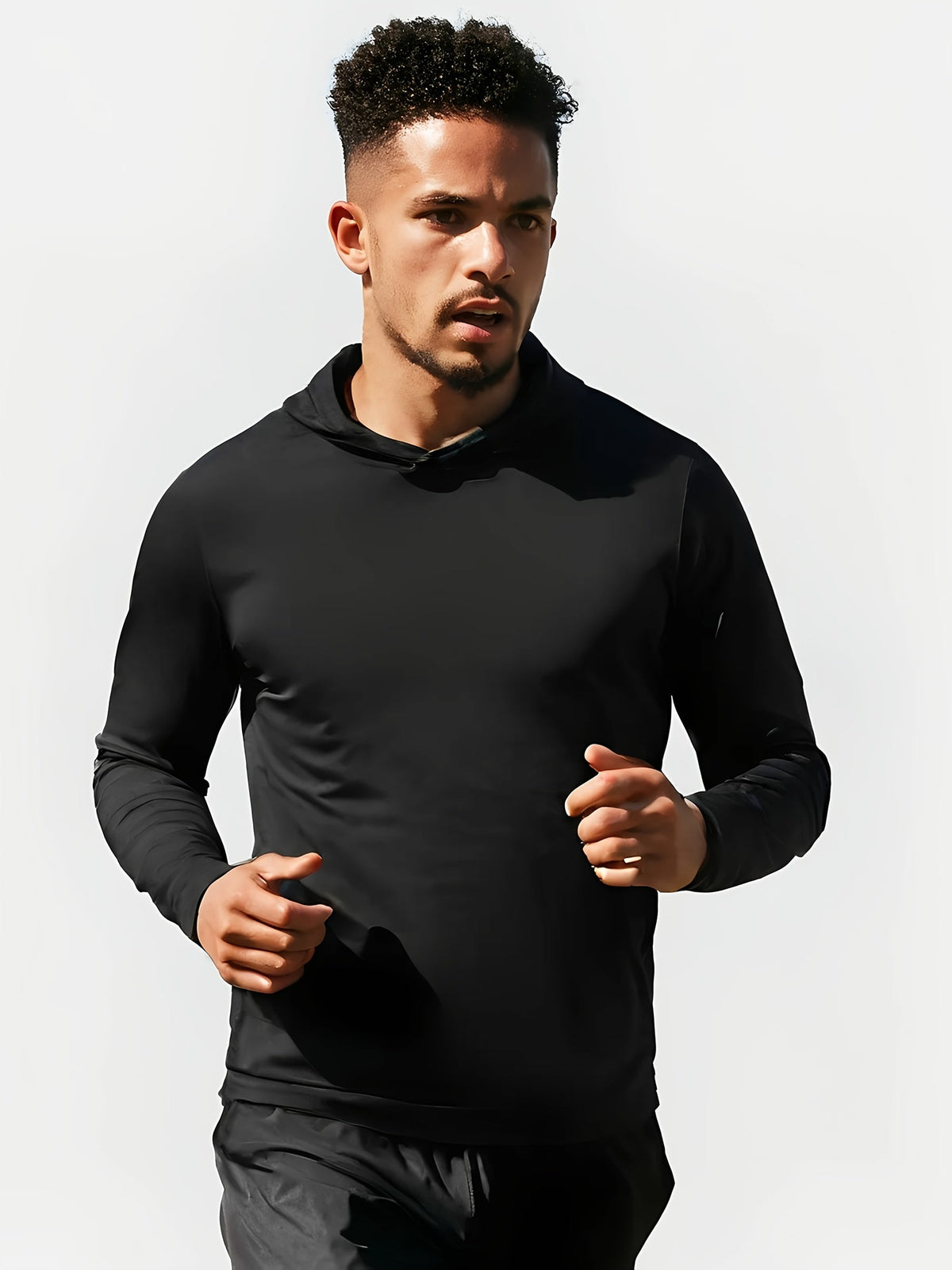 5-Pack Men's Quick-Dry Moisture-Wicking Full-Zip Hooded Athletic Sweatshirts for Gym, Running, and Casual Wear - Mixed Colors, S-XXXL