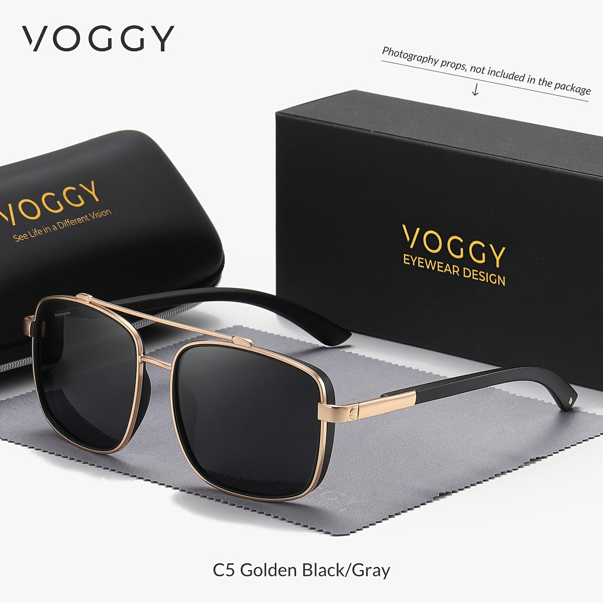 Retro Pilot Polarized Sunglasses Unisex Metal TR90 Frame UV Protection Aviator Style for Driving, Fishing, and Outdoor Activities, 5 Colors