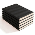 Soft Faux Leather Notebook 5-Pack Set, Square Ruled, Soft Cover with Bookmark, Extra Thick Pages for Business Meetings, School, Academic Writing – 7 Colors