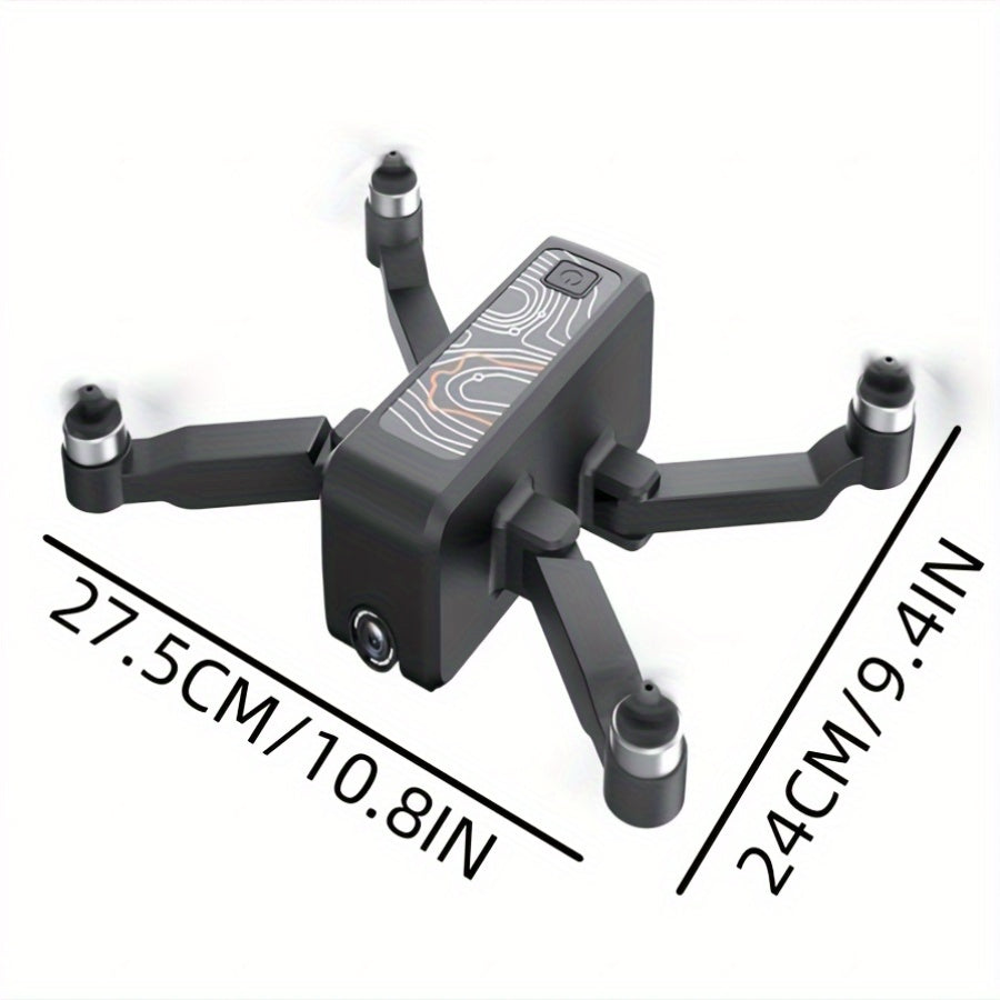 H5 Mini Drone with 4K HD Camera, Brushless Motor, Anti-Shake Gimbal, 3 Batteries, Carrying Case, One-Button Takeoff, Obstacle Avoidance, Orbit Flight, Windproof, Stable RC Drone for Adults and Beginners