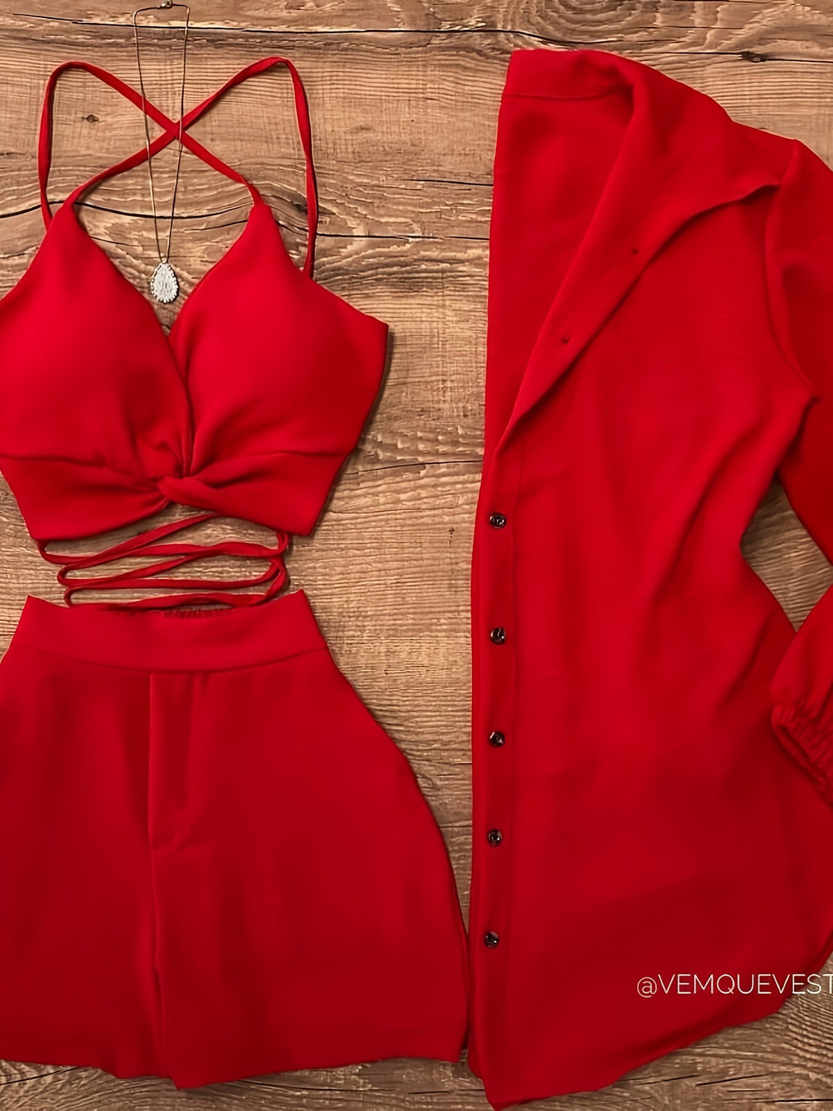 Women's 3-Piece Outfit Set: Camisole + Shorts + Cardigan | Solid Color Summer Vacation Casual Daily Commute Matching Set