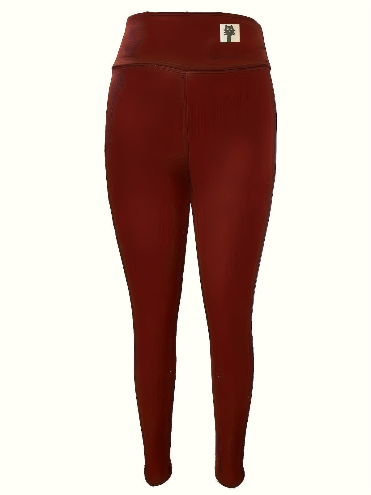 Women's Fleece Lined High-Waist Thermal Leggings - Warm Stretchy Winter Pants Black Navy, Soft Snug Fit Jegging Style Cold Weather Leggings S-XL