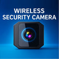 Wireless Security Camera with Built-In AP Hotspot, No Internet Required, Infrared Night Vision, Two-Way Audio, Motion Detection, Real-Time Home/Pet Monitoring, Black/White, 1/2/3/4 Pack