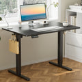 Electric Standing Desk, Height Adjustable 40 48 55 63 Inch – Sit-Stand Desk with Memory Controller & Anti-Collision, Ergonomic Home Office Gaming Workstation, Multiple Colors & Sizes