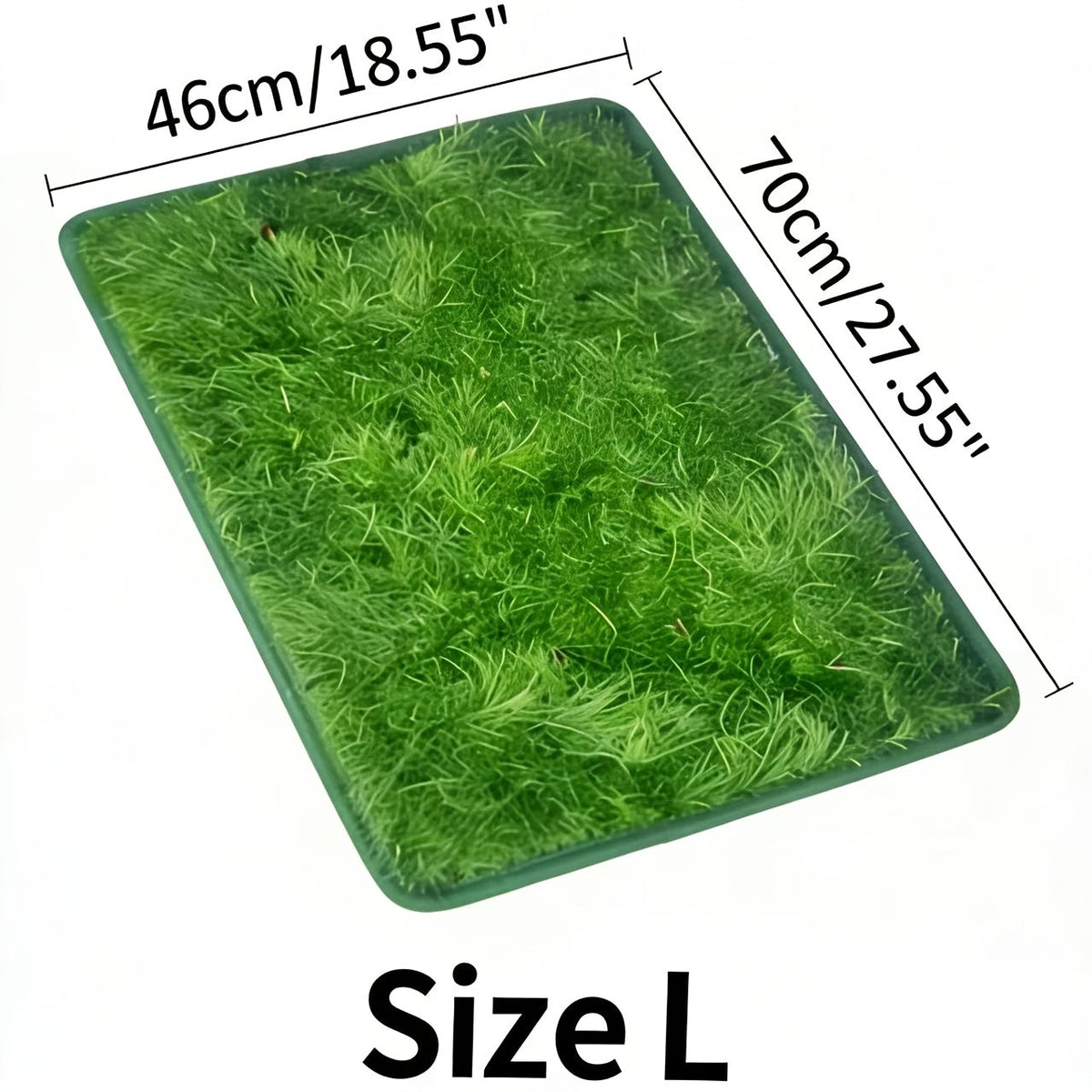 Washable and Reusable Artificial Grass Pee Pad for Dogs, Odor Control Indoor Puppy Potty Training Mat, 18.11" x 27.56" – Dog Urine Grass Pad