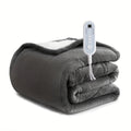Electric Heated Blanket, Flannel, Extra Large, 8 Temperature Levels, 10-Hour Auto-Off, PTC+NTC Overheat Protection, Machine Washable – Available in Throw, Twin, Full, Queen, and King Sizes