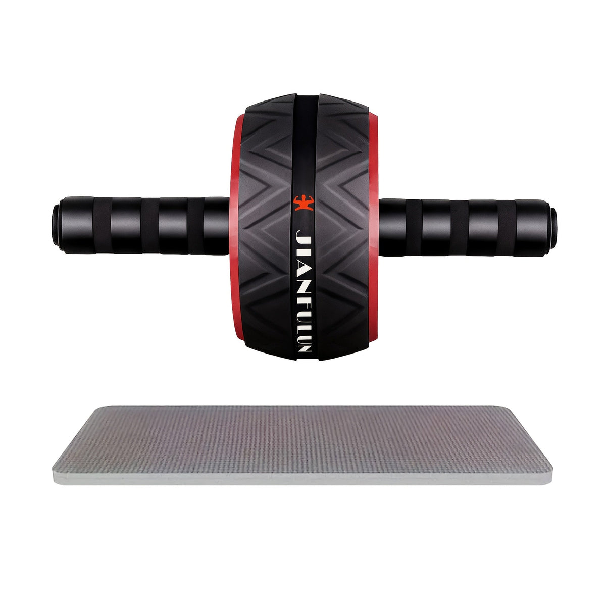 Ab Wheel Roller with Knee Pad – Core Strength Training, Balance & Ab Workout Roller for Home Gym, Muscle Toning for Arms & Abs, Stainless Steel & PP Options, Great Fitness Gift