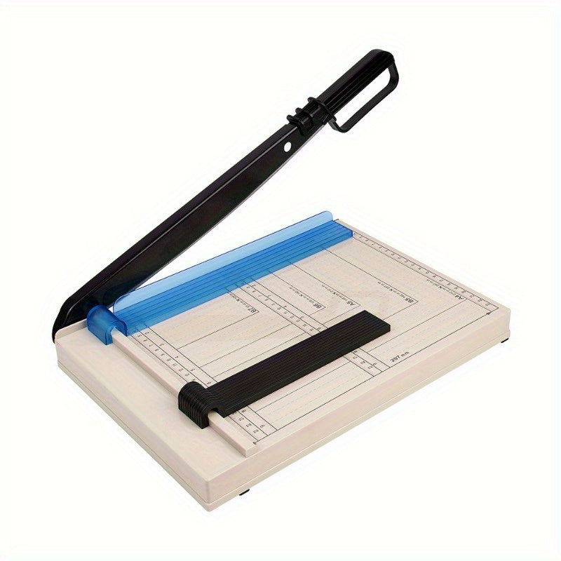 12-Inch Heavy-Duty Guillotine Paper Cutter Trimmer with Safety Guard, Corner Rounder, and Precise Grid for Photos, Cardstock, Scrapbooks, Office Documents, and Craft Cutting