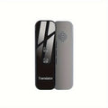 Portable Two-Way Instant Voice Translator Device with App Connectivity, Supporting 137 Languages, High Accuracy for Travel, Business, and Learning, Includes Headphones