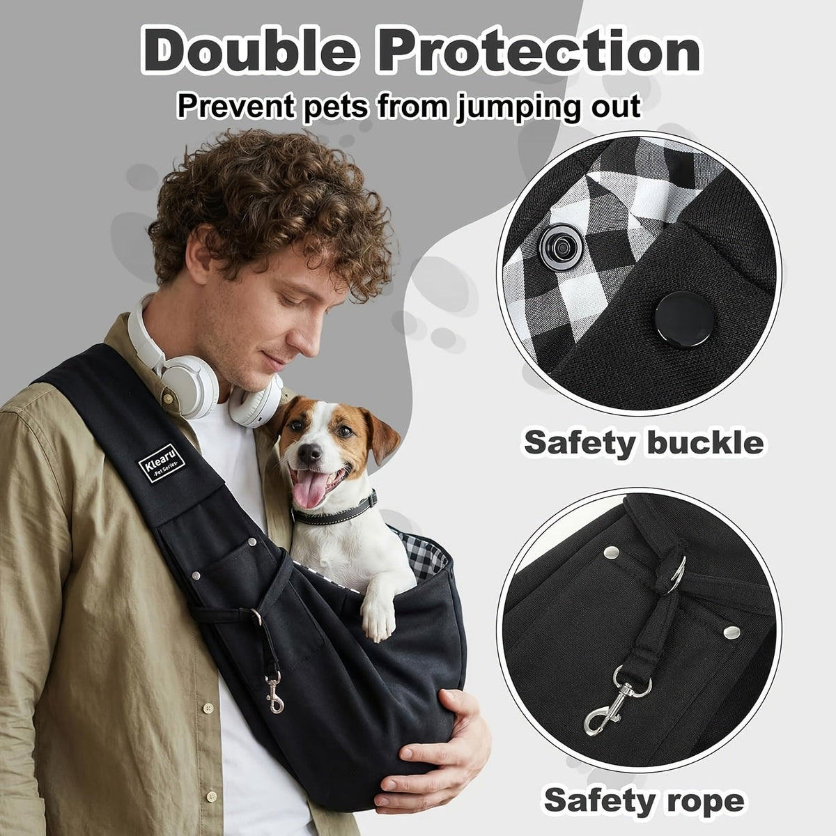 Lightweight Foldable Pet Carrier Crossbody Bag – Breathable Shoulder Strap Travel Bag for Small Dogs & Cats, Portable Outdoor Pet Tote for Hiking, Shopping, Vet Trips & Everyday Adventures