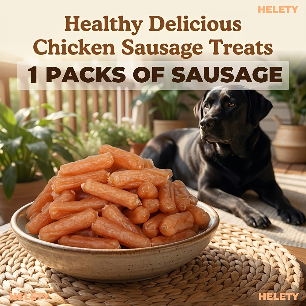 Duck Jerky, Freeze-Dried Chicken Dog Treats, Soft Chewy Training Rewards, Healthy Digestible Beef Sausage, Fresh Breath Snack, Chicken Leg Grind, for All Dog Sizes: Small, Medium, Large