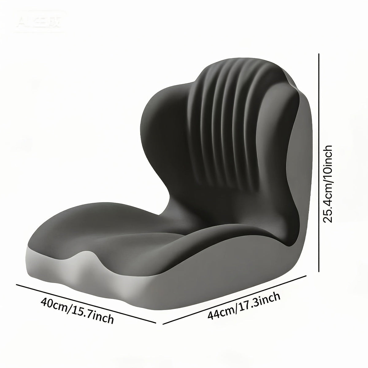 Ergonomic Memory Foam Seat Cushion with Back Support & Breathable Hollow Design – Comfortable Coccyx Cushion for Office Chair, Car Seat, and Long-Term Sitting, Unisex