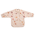 Baby Long-Sleeve Feeding Bib Smock for Boys & Girls, Waterproof Art Smock with Cute Prints for Infants & Toddlers Ages 6-36 Months, Reusable Mealtime & Painting Coverall