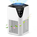 H13 HEPA Air Purifier for Large Rooms up to 1750 Sq Ft - 2025 Vortex 360° Intake, PM2.5 LCD Display, 3-Stage Filtration, Whisper Quiet 25dB, Aromatherapy, Removes Smoke Pet Dander Allergens - 2 Colors
